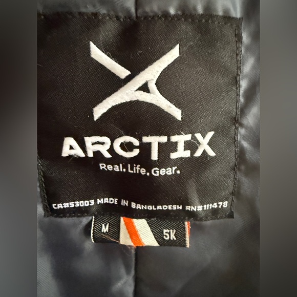 Like New Boys Arctix Insulated Snow Bibs, Deepest Black, M 10/12, MSRP $60 - Picture 6 of 10